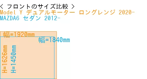 #Model Y デュアルモーター ロングレンジ 2020- + MAZDA6 セダン 2012-